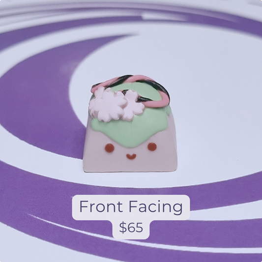 Custom Polymer Clay Artisan Keycap - ZestiZena