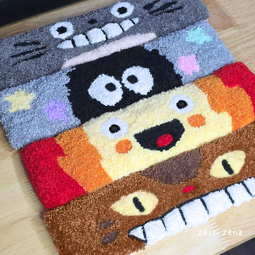Studio Ghibli Keyboard Rug - ZestiZena