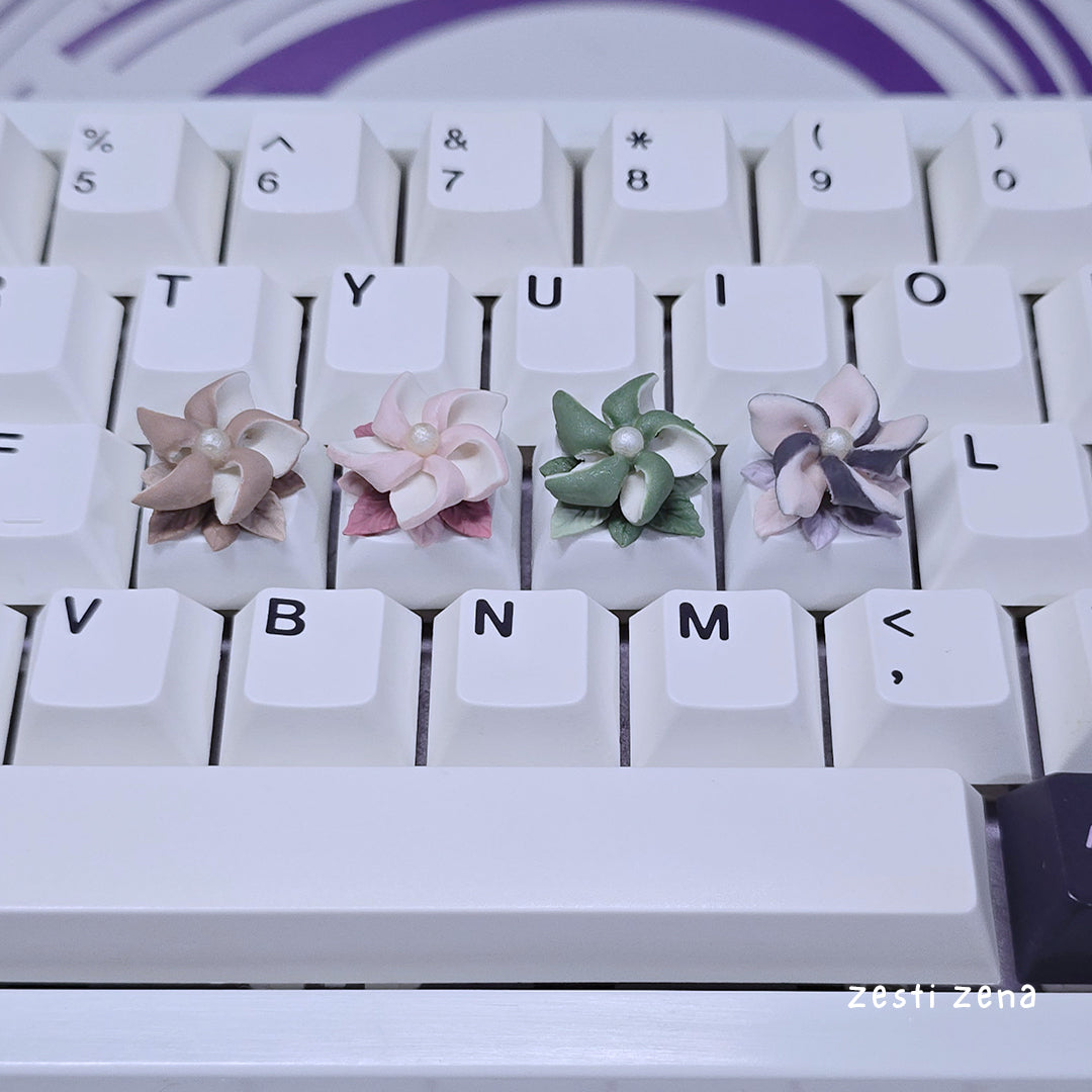 Spinning Pinwheel Artisan Keycap - ZestiZena