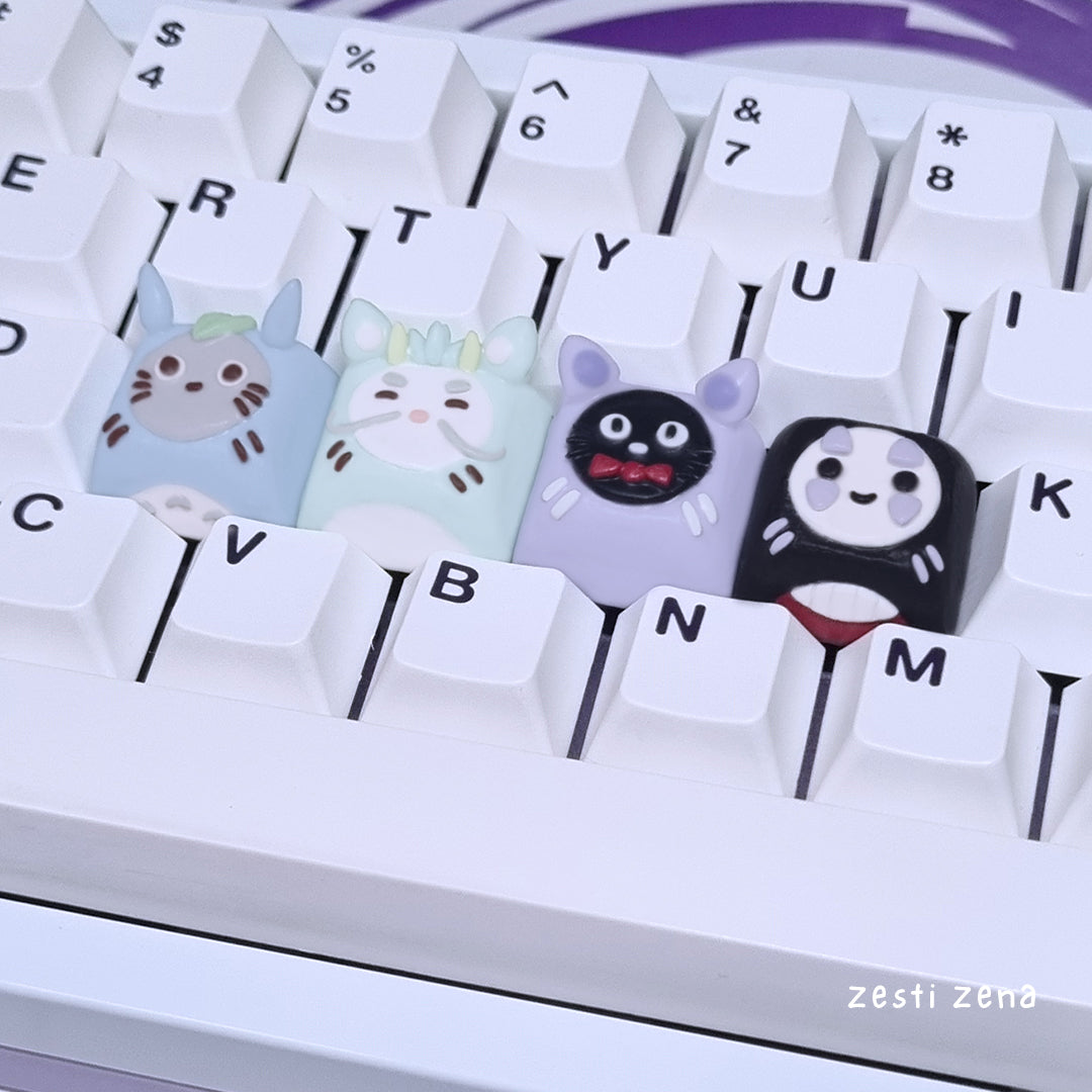 Studio Ghibli Daruma Artisan Keycap - ZestiZena