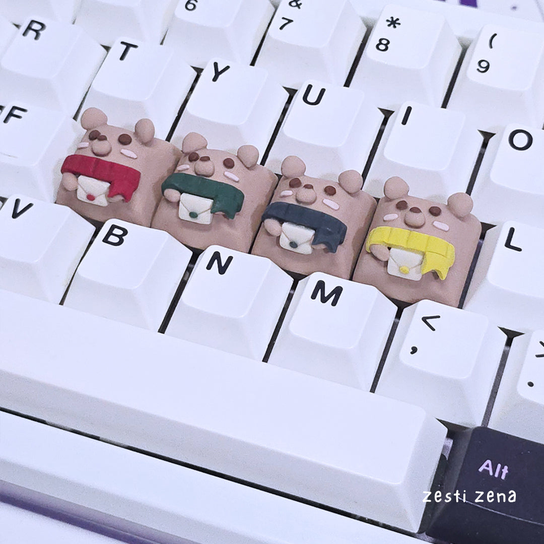 Harry Potter Bear Artisan Keycap - ZestiZena