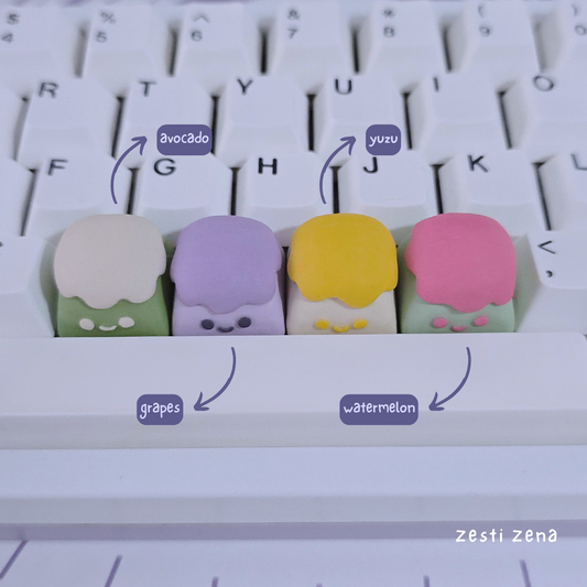 Puddings Artisan Keycap - ZestiZena