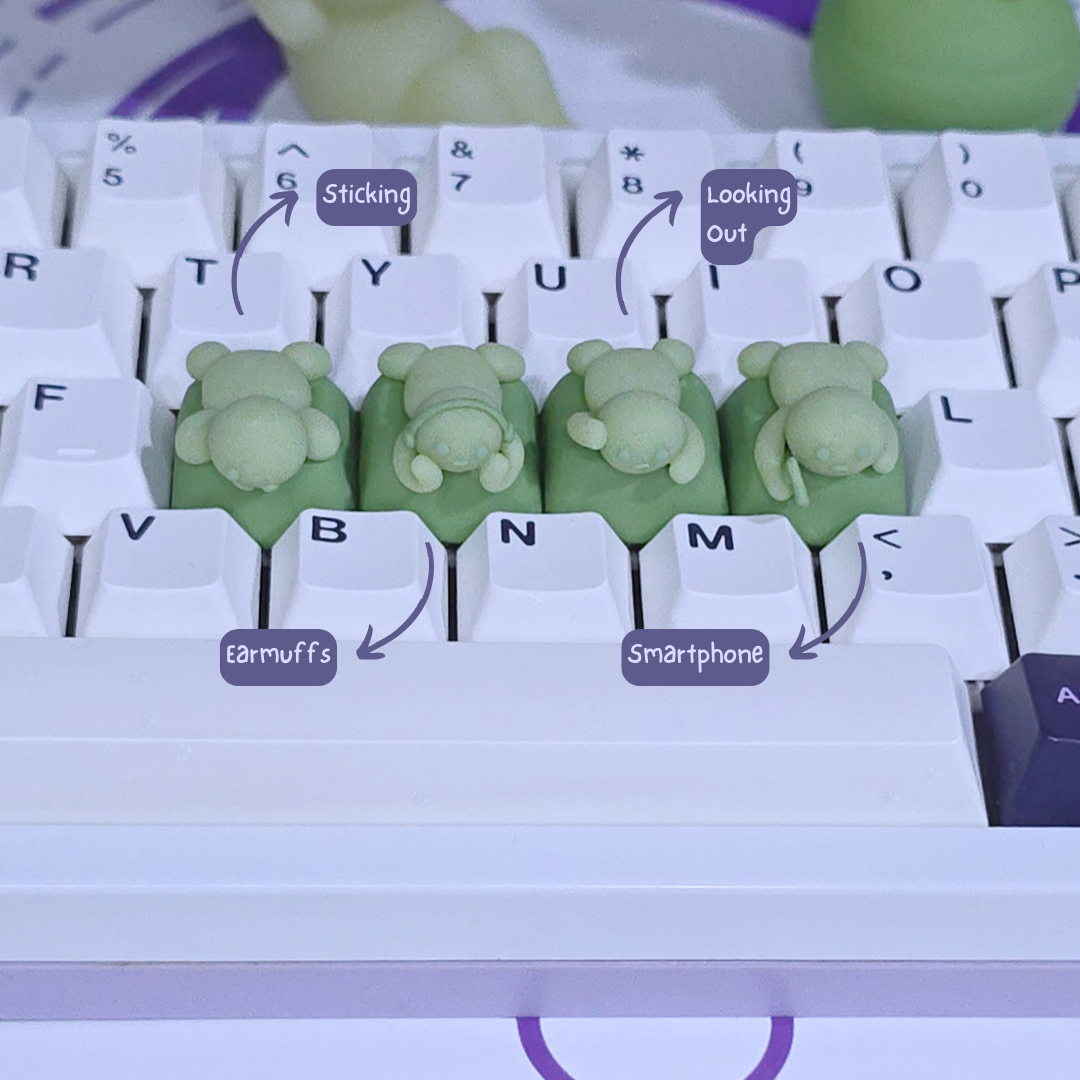 Smiski Artisan Keycap - ZestiZena