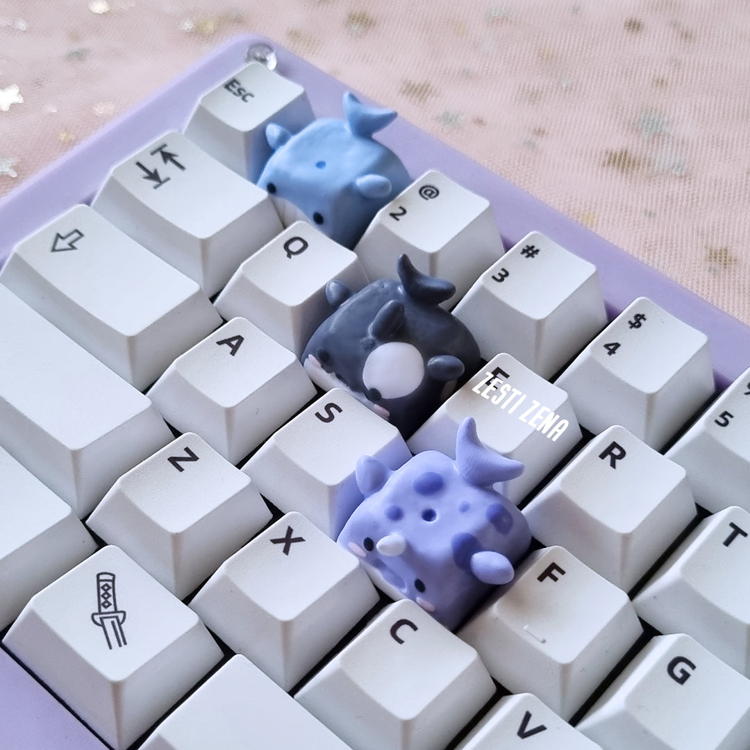 Whale Artisan Keycap - ZestiZena