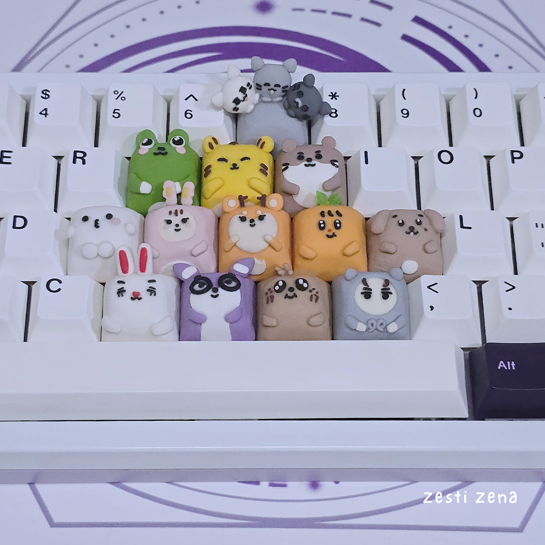 Seventeen Miniteen Artisan Keycap - ZestiZena
