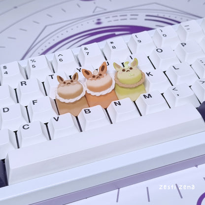 Pokemon Eeveelution Artisan Keycap - ZestiZena