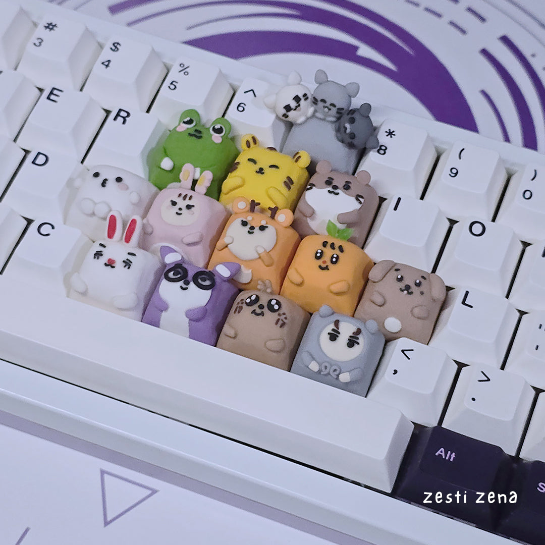 Seventeen Miniteen Artisan Keycap - ZestiZena